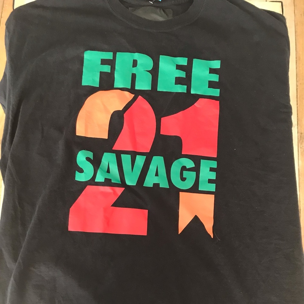 Free 21 savage shirt